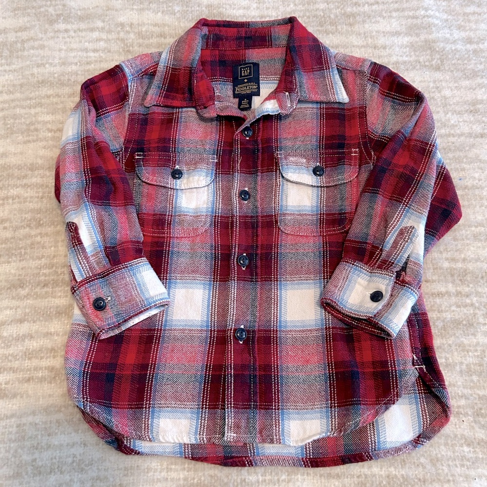 Gap Pendleton Flannel Shirt 2T